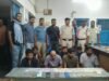 बाराद्वार पुलिस एवं साइबर सेल सक्ती की संयुक्त टीम के द्वारा जुआरियों के विरुद्ध कार्यवाही