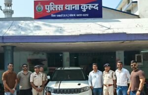 08 किलो गांजा,के साथ भरदा चौक के पास एक व्यक्ति गिरफ्तार