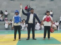 फ्लाइंग किक चैंपियनशिप में छत्तीसगढ़ को मिला तीसरा स्थान