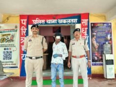 शराब के नशे में पत्नी पर तारपीन तेल डालकर आग लगाने वाला आरोपी पति 36 घंटे के भीतर गिरफ्तार