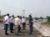 लोक निर्माण विभाग के सचिव ने सड़कों-पुलों के कार्यों का किया निरीक्षण