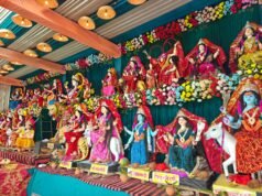 आरंग के कॉलेज चौक में विराजीं माँ दुर्गा के 21 अलौकिक रूप, आरंग में उमड़ी भक्तों की भीड़