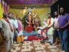गोविन्द साहू ने रसनी, बोड़रा और जरोद सहित लगभग 30 गाँवों के माता पंडालों में पहुँचकर किया देवी दर्शन, क्षेत्रवासियों से की मुलाकात