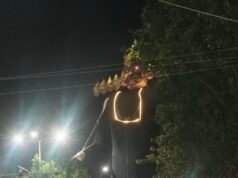 बिलासपुर बस स्टैंड में धूमधाम से मना विजयदशमी पर्व, रावण दहन के साथ दिया बुराई पर अच्छाई की जीत का संदेश