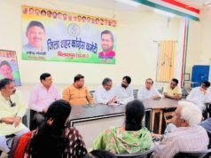 वोट बचाओ, लोकतंत्र बचाओ अभियान की तयारी को लेकर शहर प्रभारी शैलेश नितिन त्रिवेदी पहुंचे बिलासपुर , 27 अक्टूबर को बिलासपुर आएंगे AICC प्रभारी नवकिशोर पटनायक