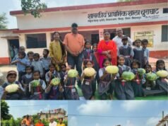 स्कूलों में हरियाली के साथ पोषण की पाठशाला, किचन गार्डन से खेती के गुर सीख रहे बच्चे