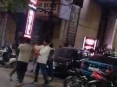 बिलासपुर में आधी रात सड़क पर मारपीट! LIT क्लब के नीचे 1 बजे के बाद का वीडियो चर्चा में