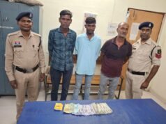 बावन परी का दाव लगाते 03 जुआडी चढे मुलमुला पुलिस के हत्थे