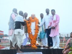 ग्राम जसवंतपुर में स्वर्गीय काका लरंग साय की प्रतिमा का भव्य अनावरण