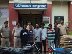 हसौद पुलिस की बड़ी कार्रवाई, स्कूल से चोरी करने वाले छह आरोपी गिरफ्तार