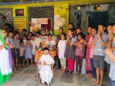 प्रांजल विशेष दिव्यांगजन विद्यालय सारंगढ़ में गांधी-शास्त्री जयंती पर गूंजा रघुपति राघव राजा राम